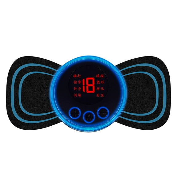 KQJQS Portable Mini Neck Massager for Cervical Vertebra, 3pcs Massage Mat for Shoulder and Back, Pain Relief for Men and Women with Foot and Leg Massage