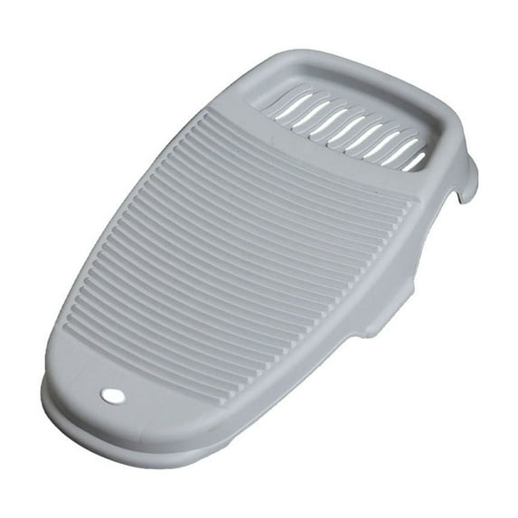 KQJQS Portable Plastic Hand Washing Clothes Board with Stand & Built-In Soap Rack – Durable, Water-Saving Laundry Appliance for Small Clothing