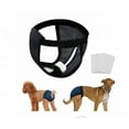 thumbnail image 1 of KQJQS Reusable Mesh Dog Diapers with 3 Replaceable Inserts - Washable Sanitary Wraps for Female Dogs in Heat and Incontinence, 1 of 5
