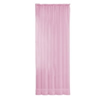 KQJQS Sheer Curtains 98 Inches Length, Sheer Black Curtains Light Filtering Rod Pocket Window Sheer Curtain Panels, Elegant Curtains & Drapes for Bedroom(39" W x 98" L)