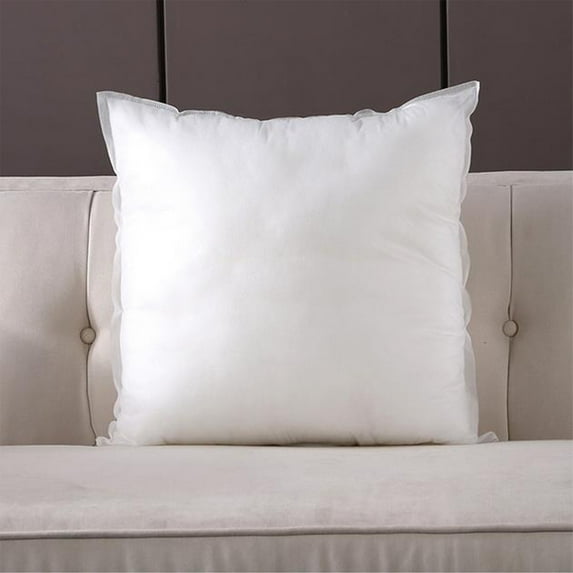 KQJQS Sofa Pillow Insert | 45x45cm/17.7x17.7in Hypoallergenic Cushion Core w/ Zipper for Car, Home, Hotel