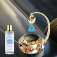 thumbnail image 1 of KQJQS Solar-Powered Car Aromatherapy Diffuser with 50ml Essential Oil Freshener - Center Console Decor Ornament, 1 of 7