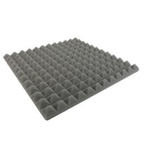 KQJQS Soundproofing Foam Panels - 30x30x2.5cm Acoustic Wall Tiles
