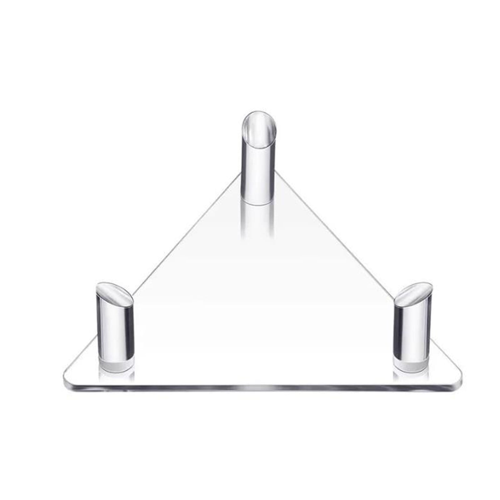 KQJQS Sports Ball Display Rack with Acrylic Stand Holds Basketball, Football, Volleyball, and