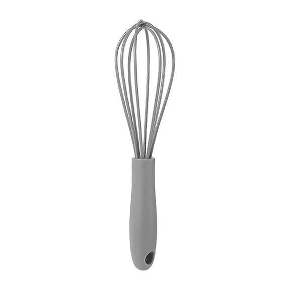 KQJQS Stainless Steel 6" Mini Whisk, Sturdy Wire Kitchen Utensil for Whipping, Mixing, and Combining Batters & Dry Ingredients for Baking, Stainless Steel