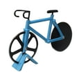 thumbnail image 1 of KQJQS Stainless Steel Bicycle-Shaped Pizza Cutter with Plastic Wheel - Unique Kitchen Tool for Pizza Lovers, 1 of 1