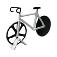 thumbnail image 1 of KQJQS Stainless Steel Bicycle-Shaped Pizza Cutter with Plastic Wheel - Unique Kitchen Tool for Pizza Lovers, 1 of 1