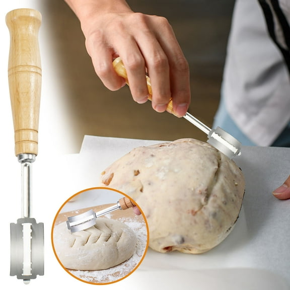 KQJQS Stainless Steel Bread Tool Handcrafted Dough Scoring Tool for Sourdough Bread