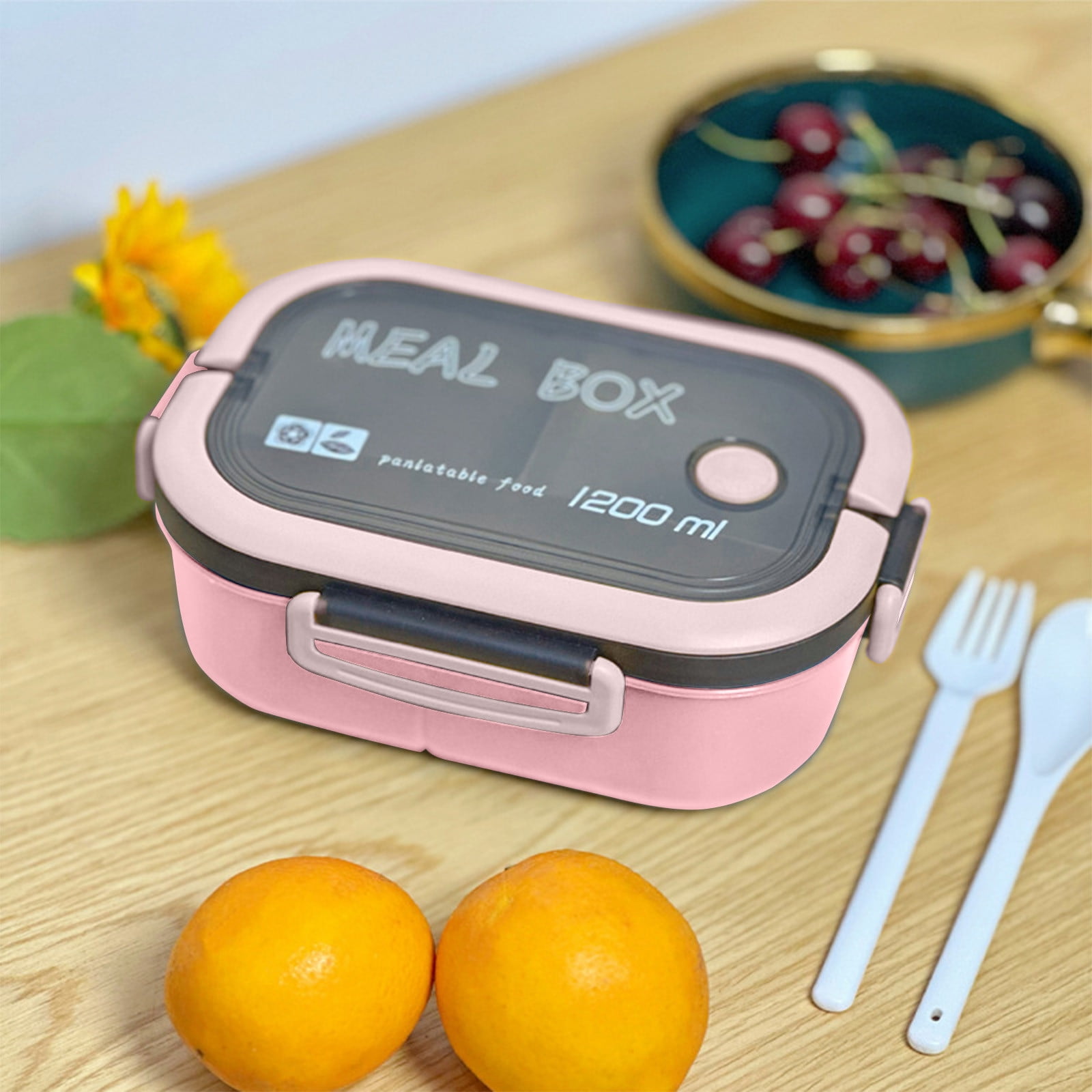 KQJQS Stainless Steel Insulated Lunch Box, Bento Box For School And