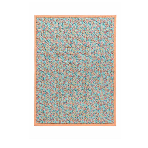 KQJQS Summer Cool Air Conditioner Blanket - Lightweight Washable Polyester Quilt, Breathable Double Layer Design for Comfortable Sleep, Soft & Durable Air Conditioning Cover 200x220cm Blue A
