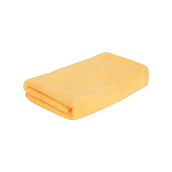 KQJQS Super Absorbent Microfiber Towel for Car, Hotel, Hair Salon & Kitchen - Lightweight, Quick-Dry, and Durable Cleaning Cloth for Efficient Wiping & Stain Removal Yellow