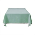 KQJQS Tablecloth Cotton Linen Table Cloth Fabric Wrinkle Free Washable