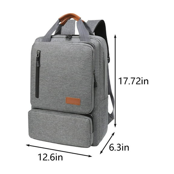 KQJQS Travel Laptop Backpack, Large Women's Men's Travel Backpack, 17 In Business Carry On Backpack With Crossbody And Coin Purse, Durable College Bag Three Piece