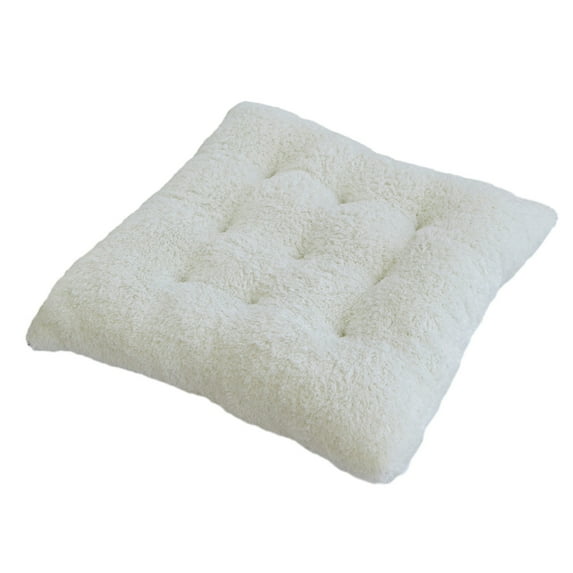 KQJQS Tufted Corduroy Seat Cushions for Home Use - 19.6 Inch Floor Cushions for Living Room or Tatami Mats