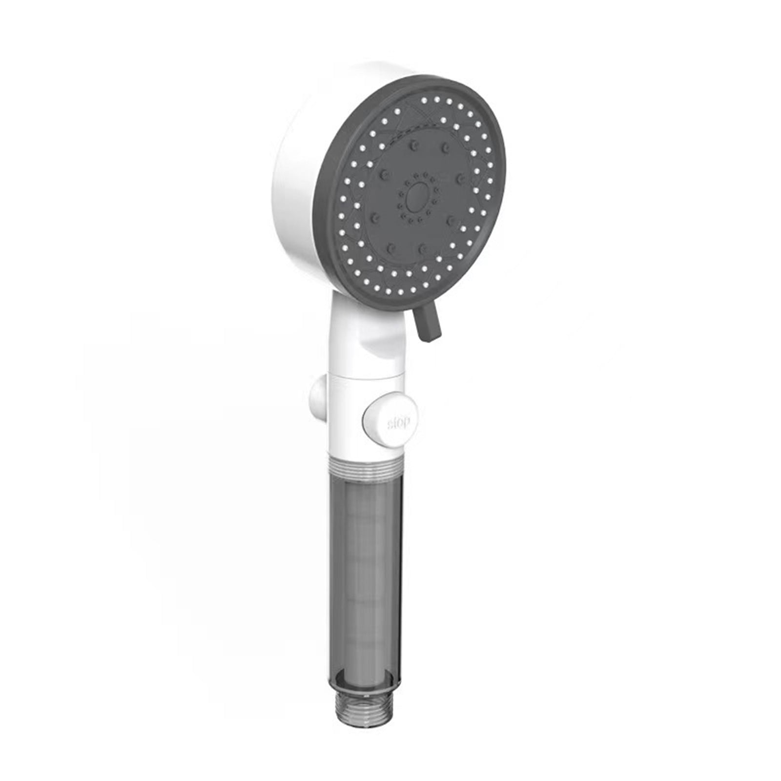 KQJQS Turbo Shower Head Home Bath Shower Nozzle Water Heater Filter