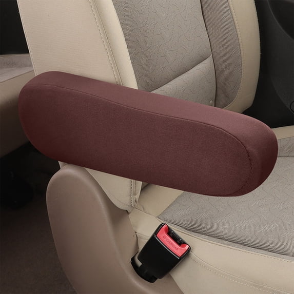KQJQS Universal Fit Automotive Cloth Fabric Armrest Covers for Cars,Trucks, SUV
