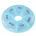 thumbnail image 1 of KQJQS Weekly Pill Organizer Case – Compact 7-Day Portable Box for Medications and Pills Dispenser, 1 of 2