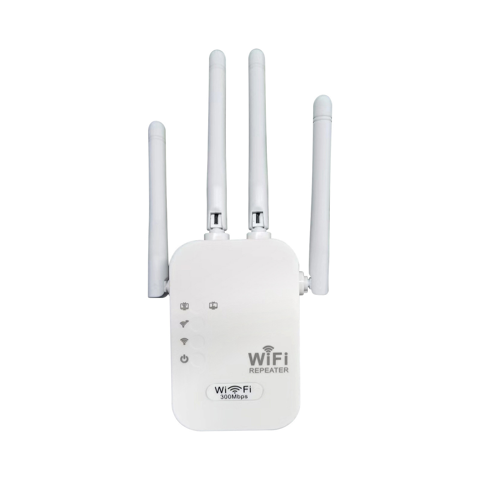 Extendeur WiFi 4 Antennes - Booster Signal Dual Band 1200 Mbps, Couverture Large Jusqu'à 1200 M²