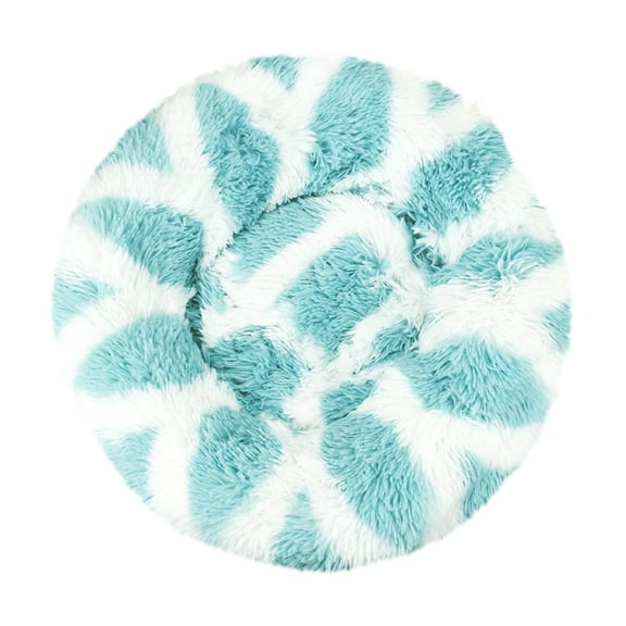 KQJQS Winter Warm Plush Dog Bed, Non-Slip Pet Cushion for Medium to Large Dogs, Removable & Washable, Cozy Flock Material