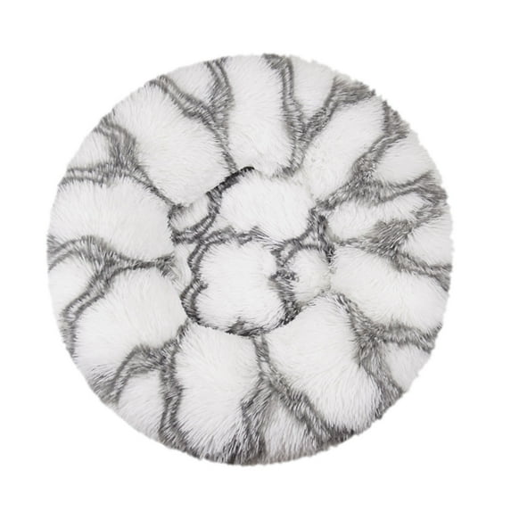 KQJQS Winter Warm Plush Dog Bed, Non-Slip Pet Cushion for Medium to Large Dogs, Removable & Washable, Cozy Flock Material