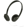 thumbnail image 1 of KQJQS Wired Stereo On-Ear Headphones with 1.2 Metres Cord, Black, 1 of 9