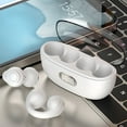 thumbnail image 1 of KQJQS Wireless Earbuds - Ear Clip Design, Bone Conduction Technology, Waterproof, Noise Canceling, Bluetooth 5.3 Open Ear Headphones, 1 of 7