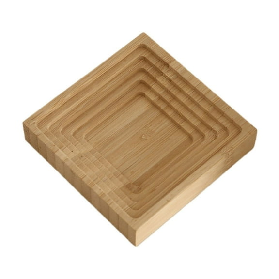 KQJQS Wooden Tray Multiple Shapes Wooden Tray Platter Wooden Plate Used for Home Kitchen Decoration Food Fruit and Vegetable Deli Appetizer Tray Party