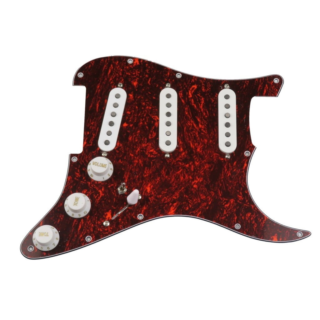 KR(618)7Way loaded pickguard Guitar Pickups SSS 60s Style single