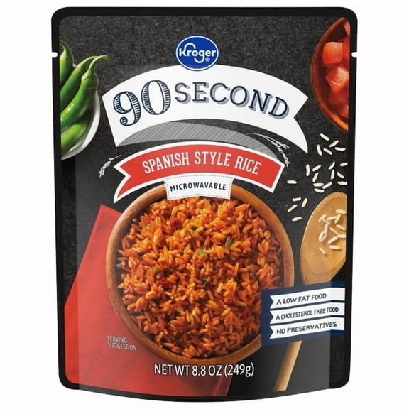KR 90 Second Spanish Rice Pouch 8.8 oz.