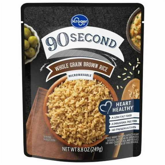KR 90 Second Whole Grain Brown Rice 8.8 oz.