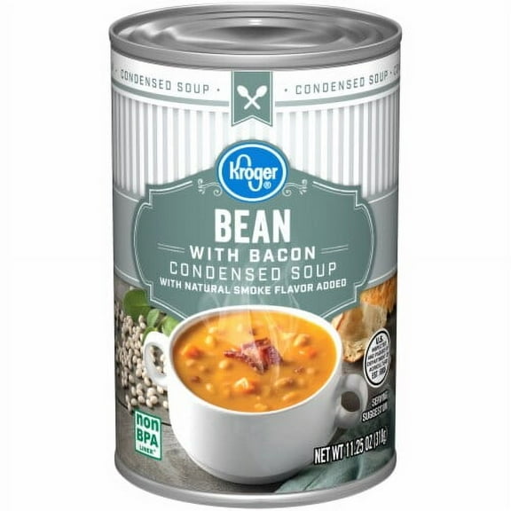 KR Bean with Bacon Condensed Soup 11.25 oz - Pack of 2