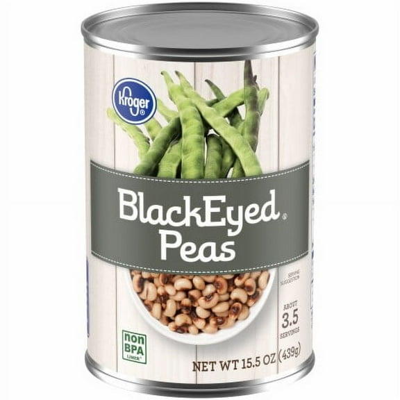 KR Black Eyed Peas 15.5 oz - Pack of 2