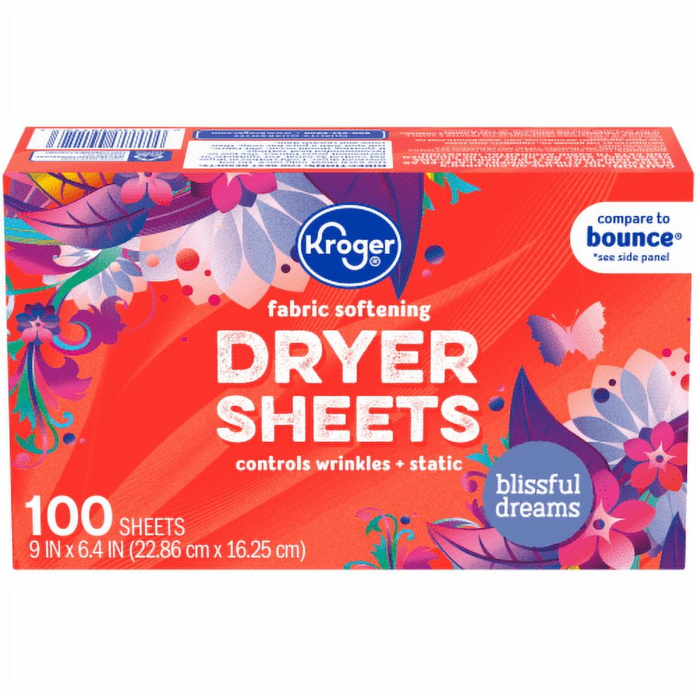 KR Blissful Dreams Dryer Sheets 100 ct - Pack of 2