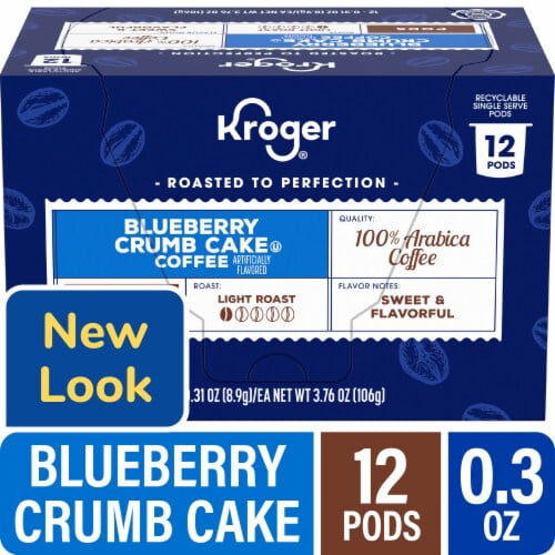 KR Blueberry Crumb Cake Medium Roast Coffee Pods 12 ct - Pack of 2