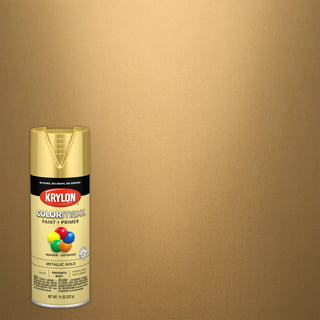 Buy Krylon Rust Tough K09273008 Enamel Spray Paint, Metallic, Gold