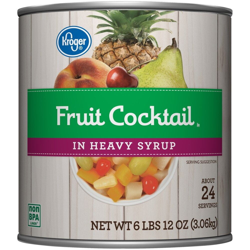KR Canned Fruit Cocktail in Heavy Syrup 6 lb 12 oz - Pack of 1
