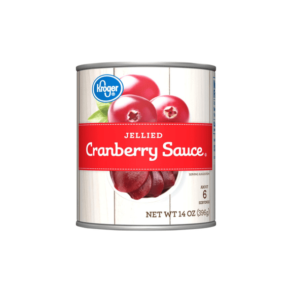 KR Canned Jellied Cranberry Sauce 14 oz