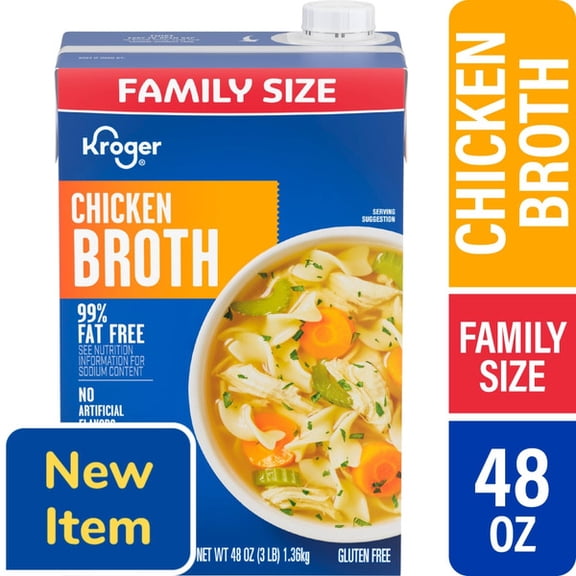 KR Chicken Broth 99% Fat-Free