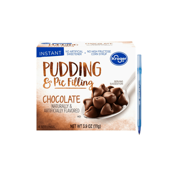 KR Chocolate Instant Pudding & Pie Filling 3.9 oz