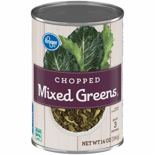 KR Chopped Mixed Greens 14 oz