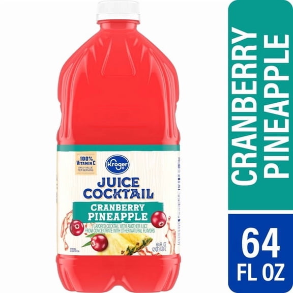 KR Cranberry Pineapple Juice, 64 fl oz Bottle