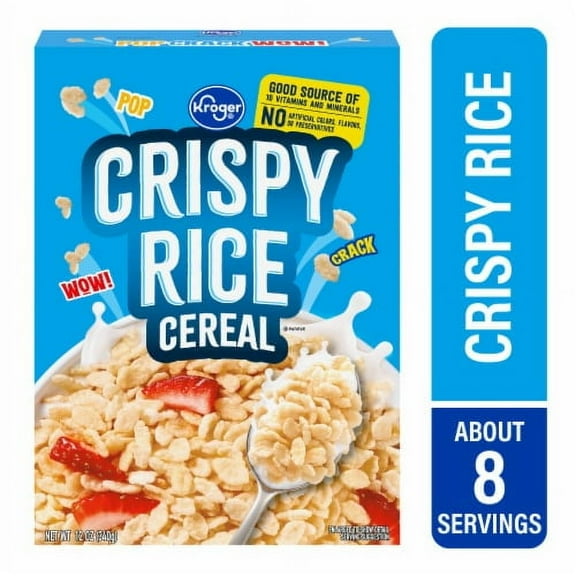 KR Crispy Rice Cereal 12 oz.