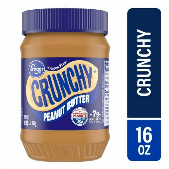 2X-KR Crunchy Peanut Butter - 16 oz