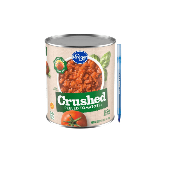 KR Crushed Peeled Tomatoes 2-Cans 56 OZ