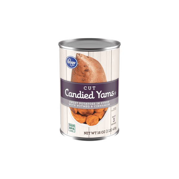 KR Cut Candied Sweet Potato Yams 16 oz