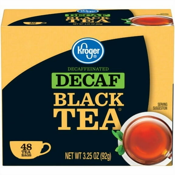 KR Decaffeinated Black Tea Bags 48 ct - Pack of 2