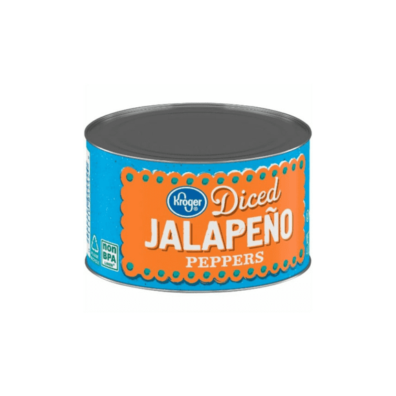 KR Diced Jalapeno Peppers 4 oz