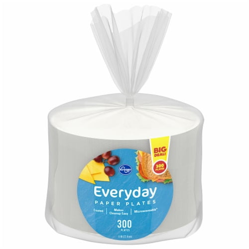 KR Everyday Paper Plates 300 ct / 9 in