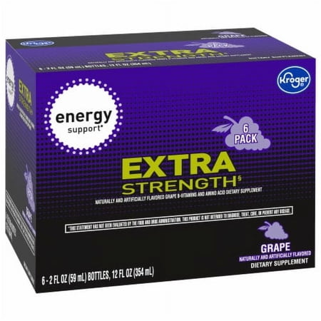 KR Extra Strength Grape Energy Drink Shot Multipack Bottles