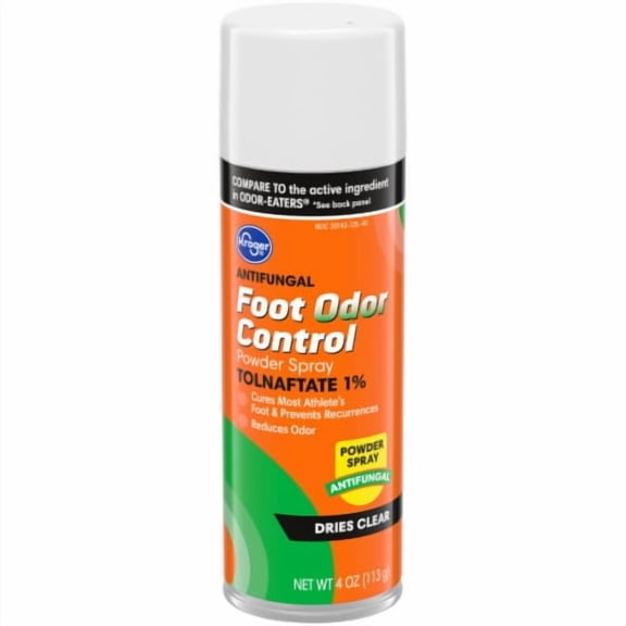 KR Foot Odor Control Antifungal Powder Spray - 4 oz